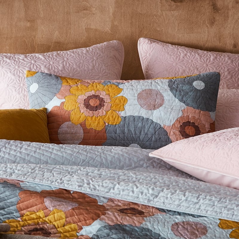 Kiera Multi Spice Quilted Coverlet Separates