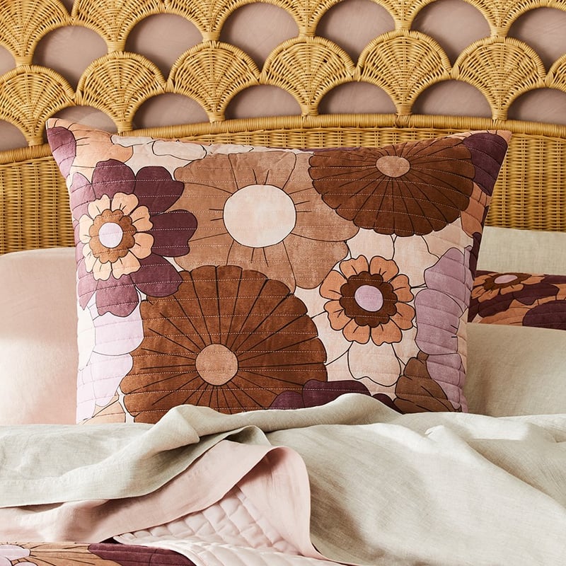 Kiera Mauve Spice Quilted Coverlet Separates