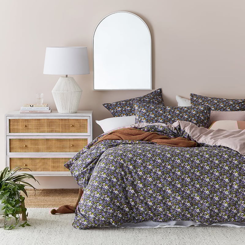 Primrose Navy Quilt Cover Set + Separates