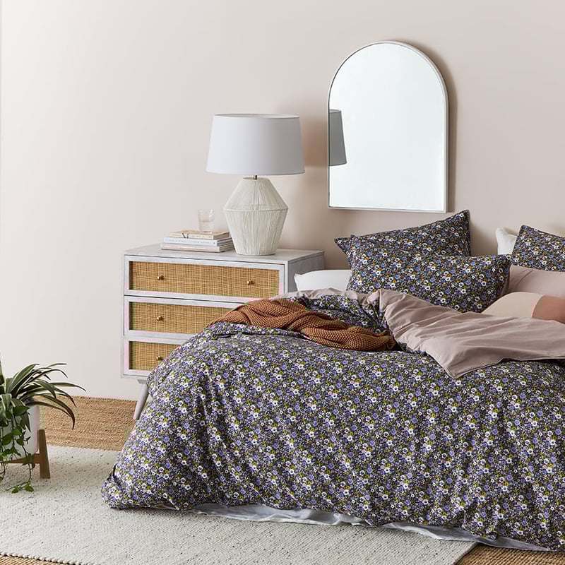 Primrose Navy Quilt Cover Set + Separates