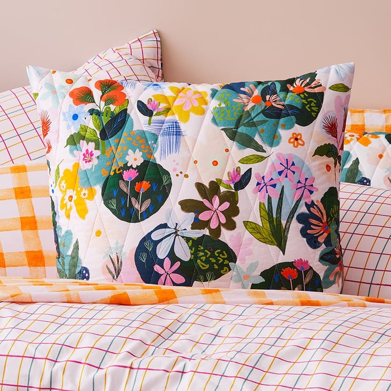 Wild Blooms Multi Quilted Quilt Cover Separates