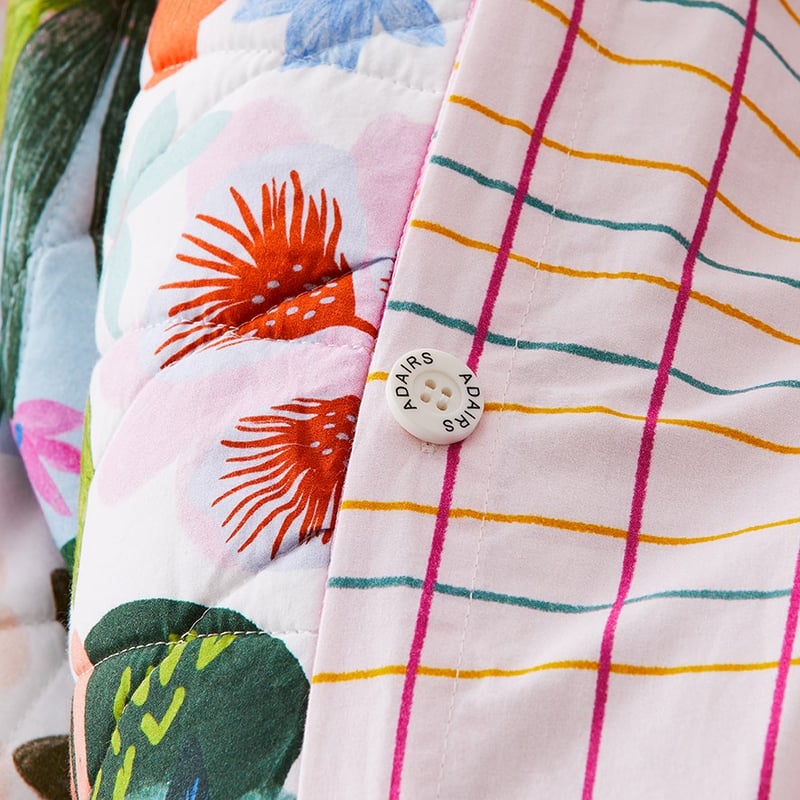 Wild Blooms Multi Quilted Quilt Cover Separates