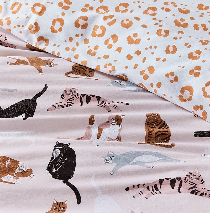 Trixie Pink Quilt Cover Set + Pillowcases