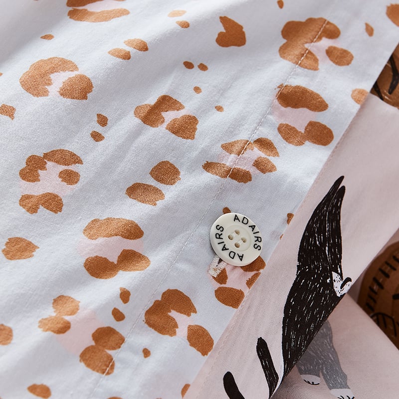 Trixie Pink Quilt Cover Set + Pillowcases