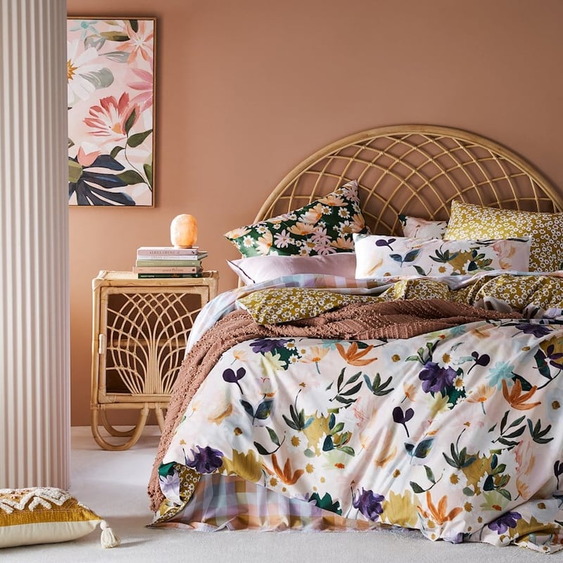 Amber Multi Quilt Cover Set + Pillowcases