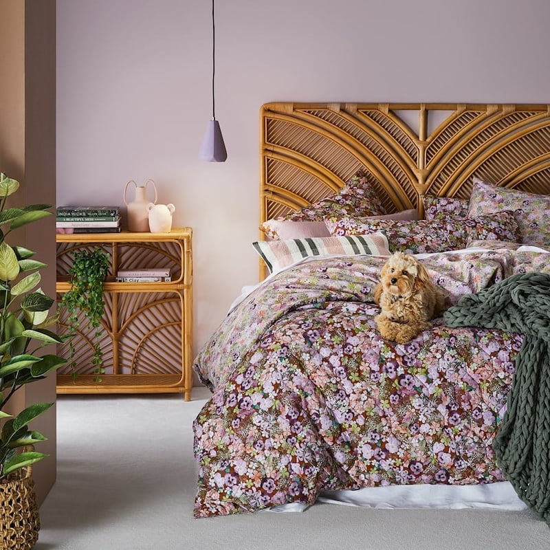 Anya Multi Quilted Quilt Cover + Pillowcases