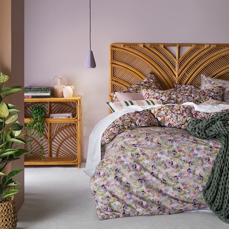 Anya Multi Quilted Quilt Cover + Pillowcases