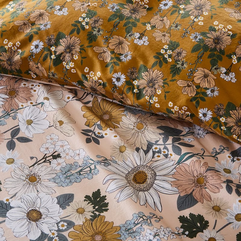 Maggie Multi Quilt Cover Set + Pillowcases