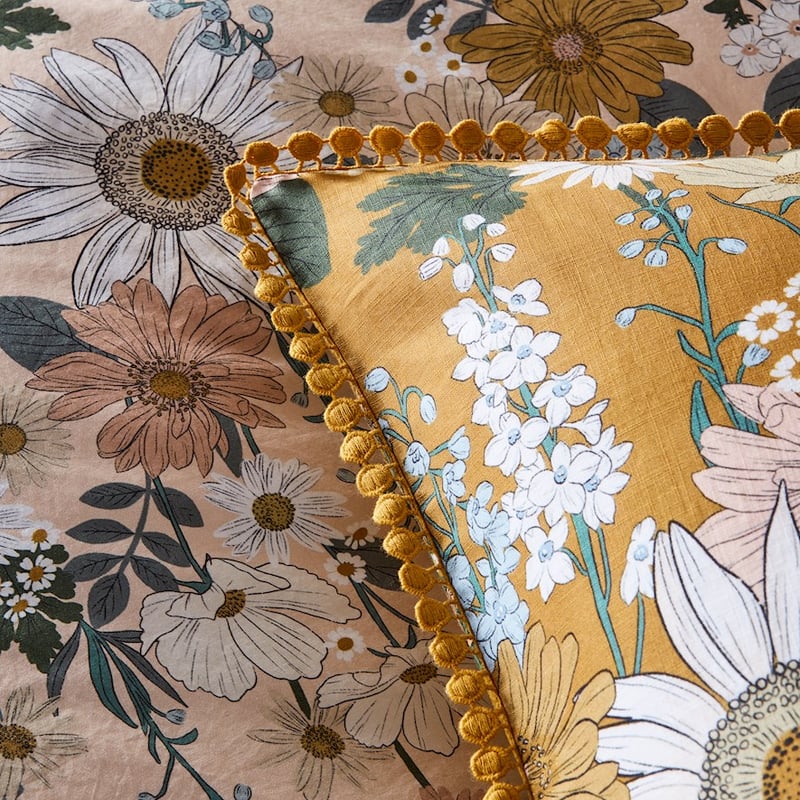 Maggie Multi Quilt Cover Set + Pillowcases