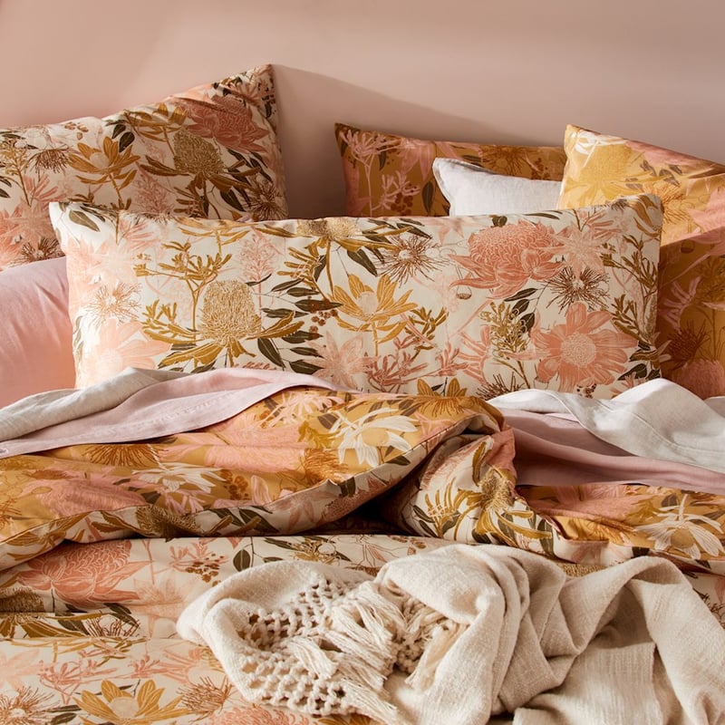 Winter Flora Multi Quilt Cover Set + Pillowcases