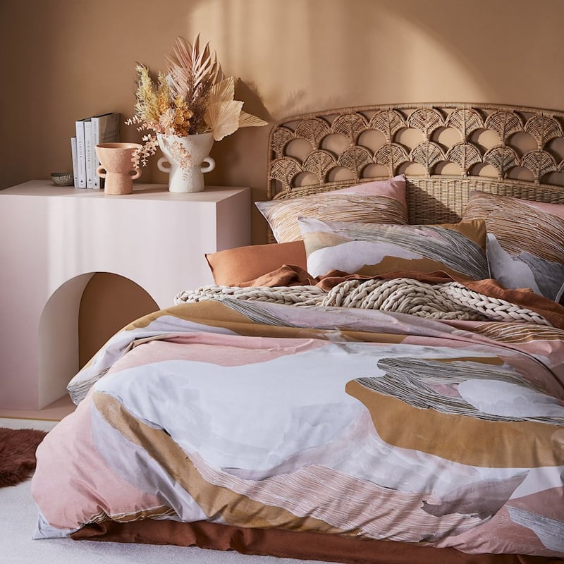 Canyon Multi Quilt Cover Set + Pillowcases
