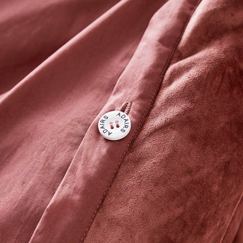 Nadia Velvet Rose Quilted Quilt Cover Separates