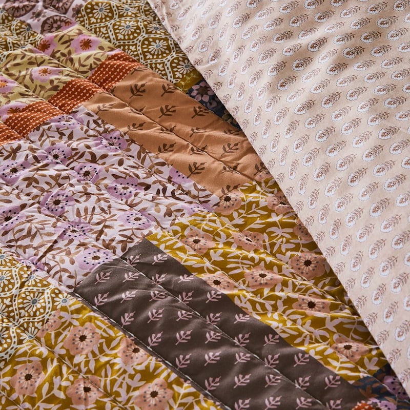 Karissa Multi Quilted Quilt Cover Separates