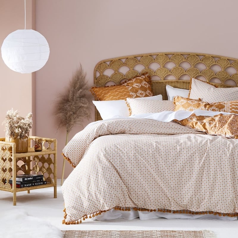 Isla Teracotta Quilt Cover Set + Separates