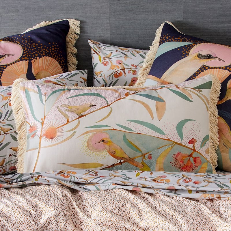 Dana Kinter Love Blooms Natural Quilt Cover Set + Separates