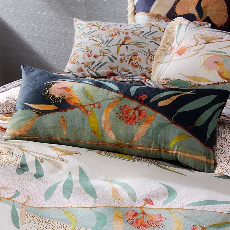 Dana Kinter Love Blooms Natural Quilt Cover Set + Separates