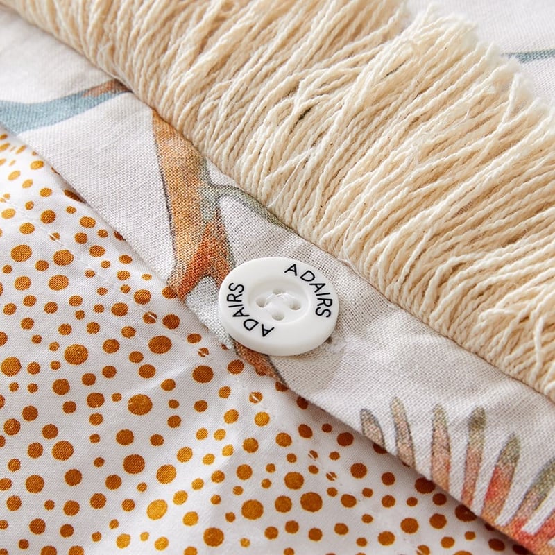 Dana Kinter Love Blooms Natural Quilt Cover Set + Separates
