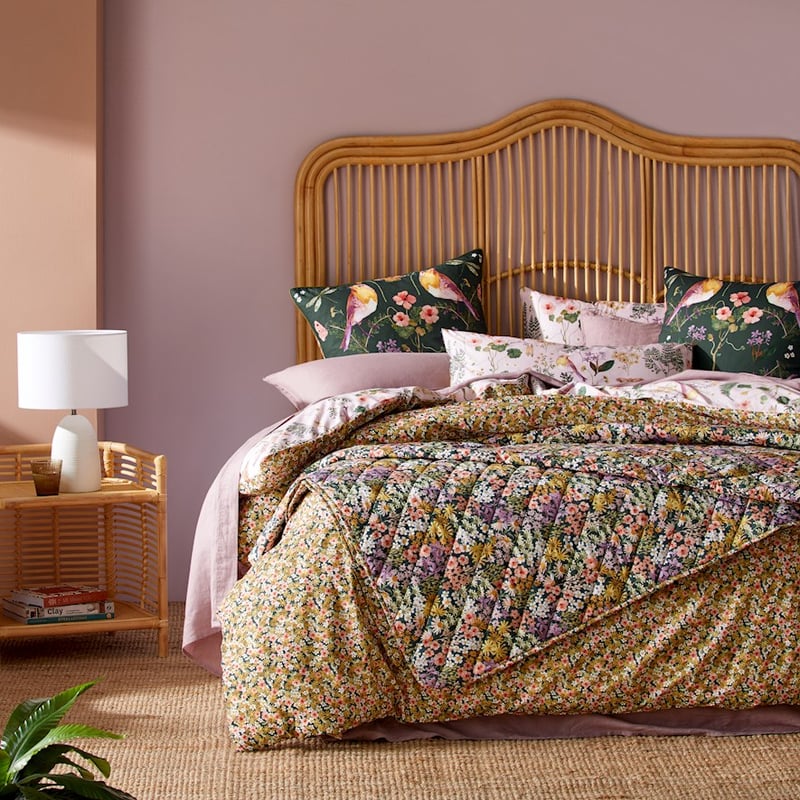 Enchanted Garden Multi Quilt Cover Set + Separates