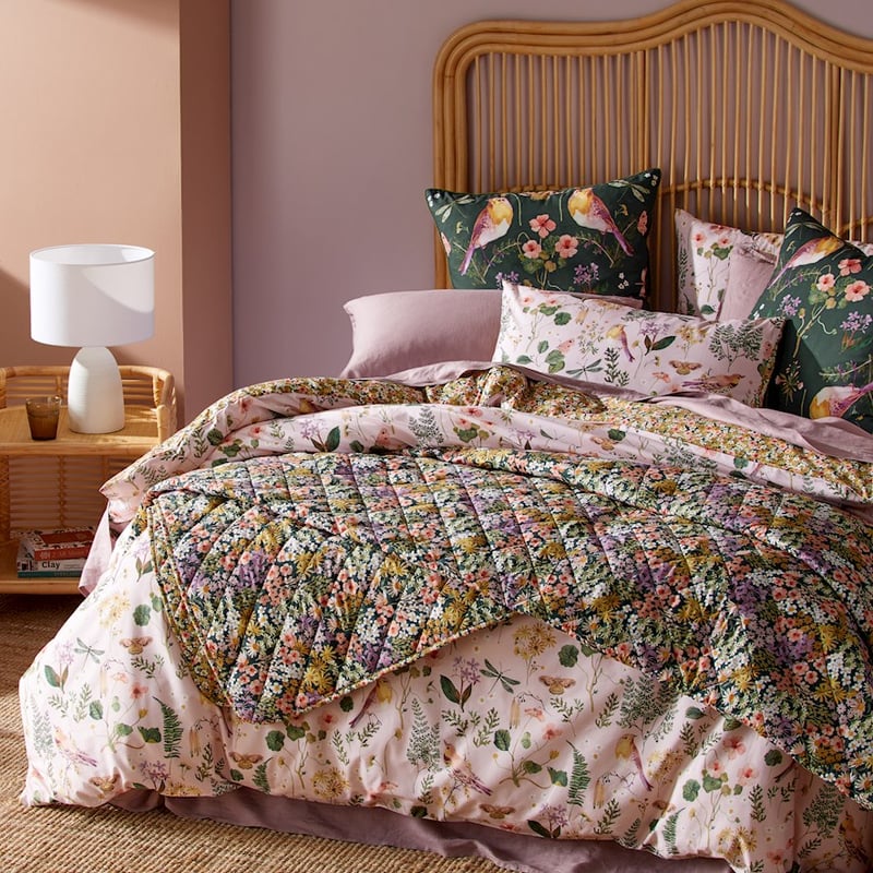 Enchanted Garden Multi Quilt Cover Set + Separates