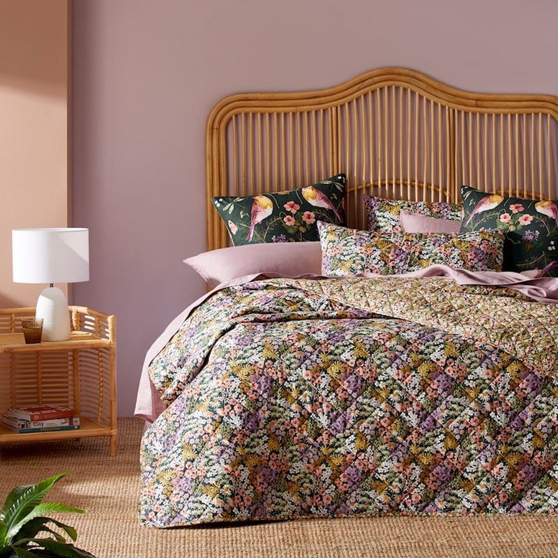 Enchanted Garden Multi Coverlet Separates