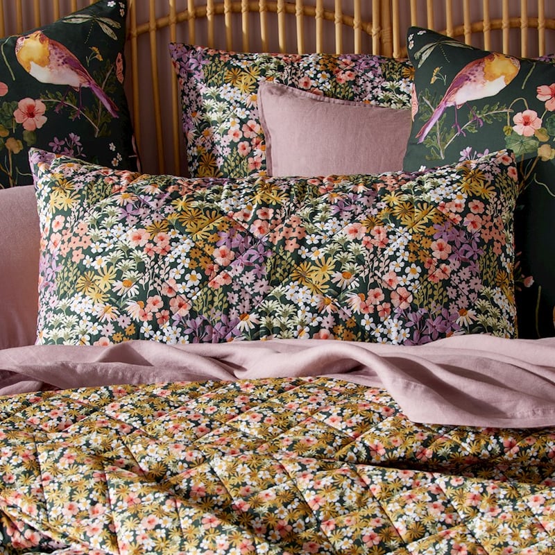 Enchanted Garden Multi Coverlet Separates