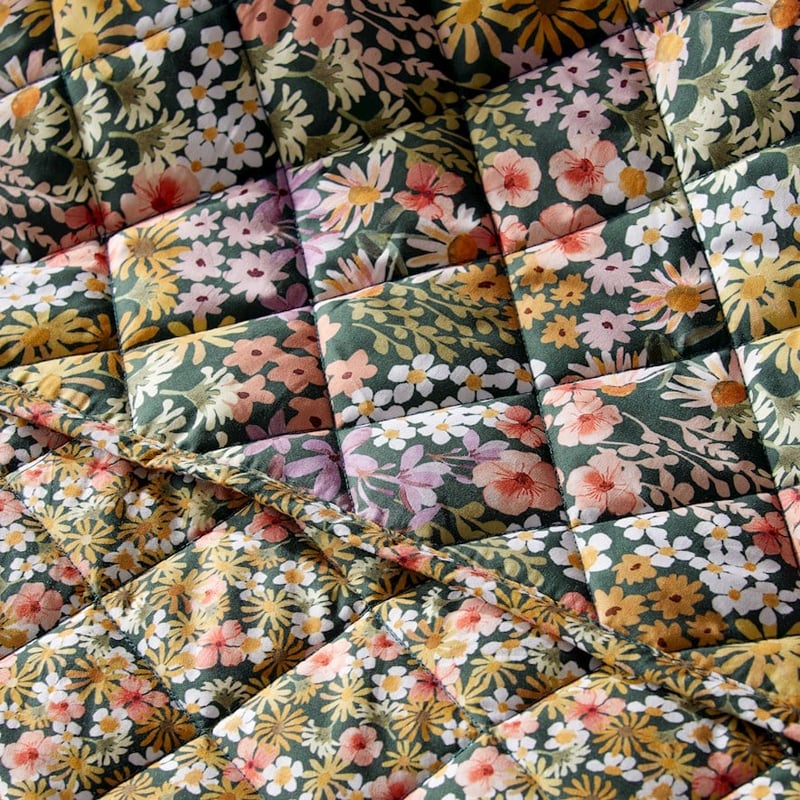 Enchanted Garden Multi Coverlet Separates