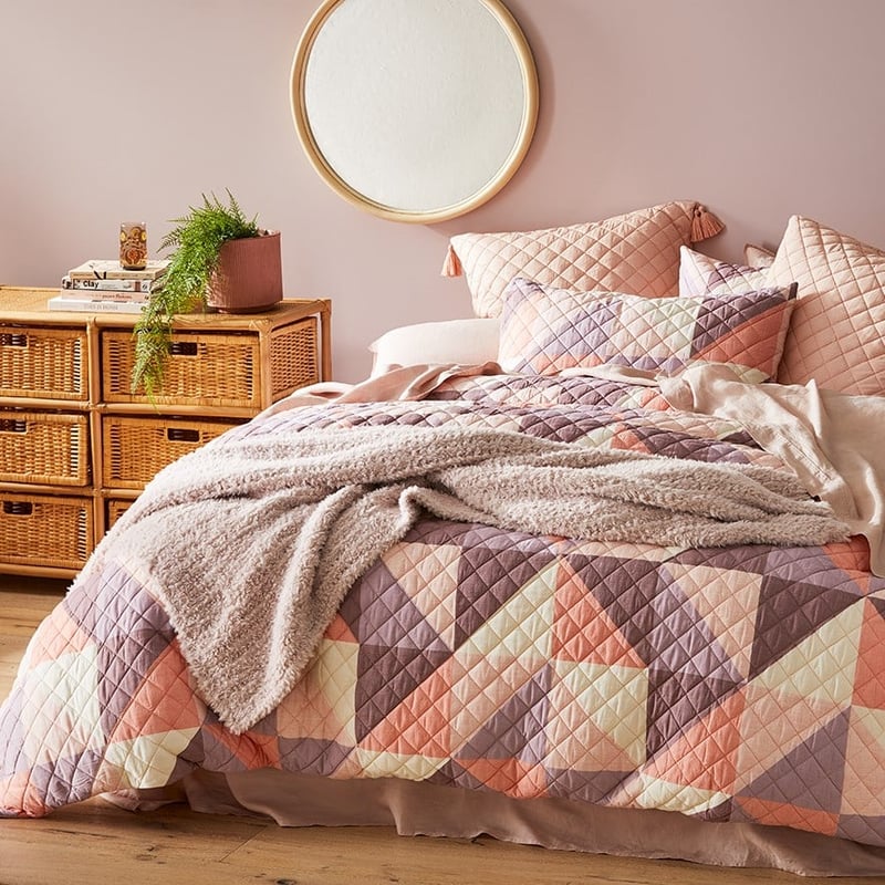Roxy Multi Quilted Quilt Cover Separates