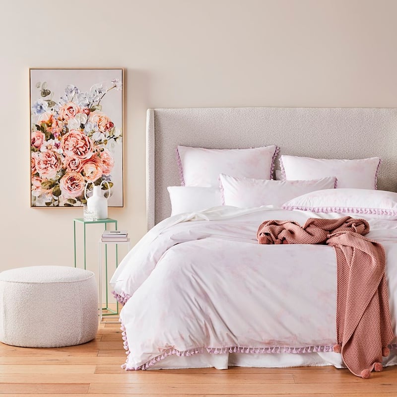 Juliette Pastel Lilac Quilt Cover Set + Separates
