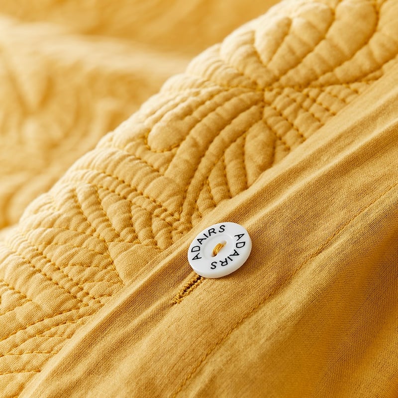 Jasmin Golden Spice Quilted Quilt Cover Separates