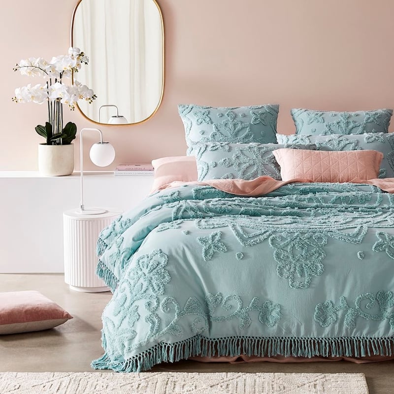 Arvi Tufted Mist Quilt Cover Separates