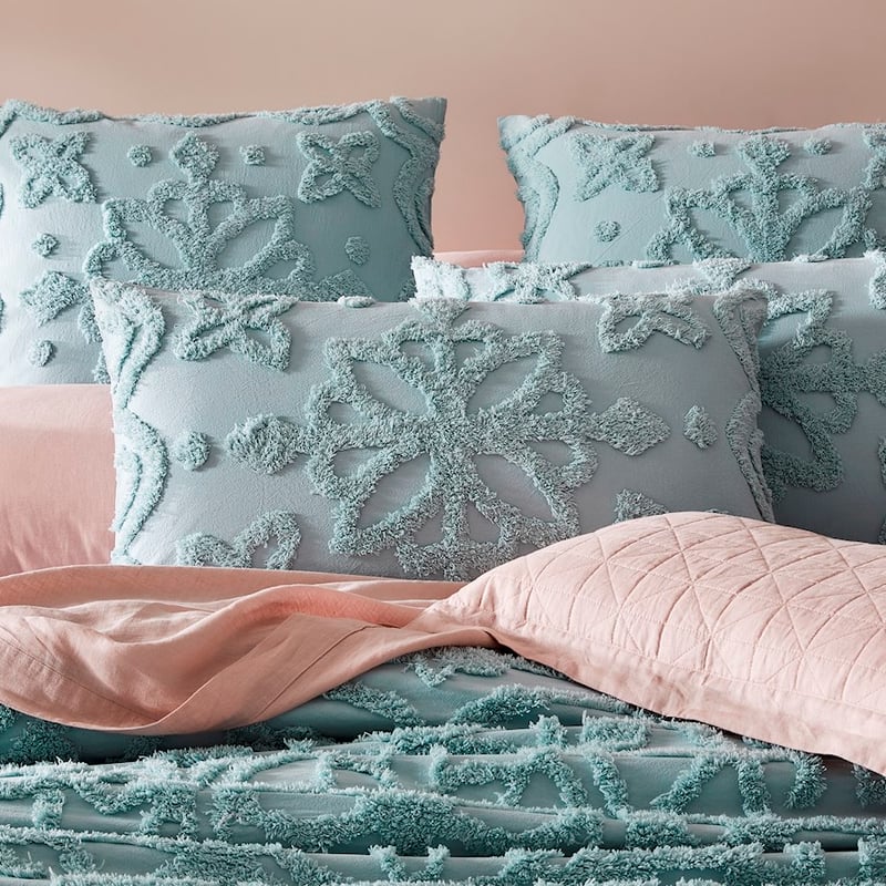 Arvi Tufted Mist Quilt Cover Separates
