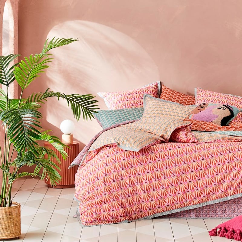 Mumbai Hot Pink Quilt Cover Set + Separates