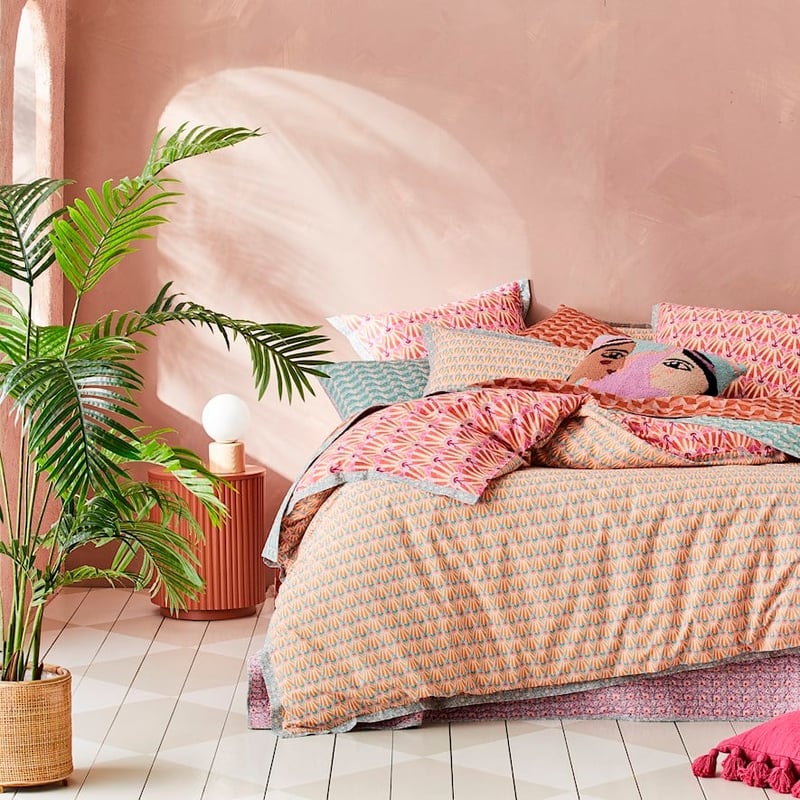 Mumbai Hot Pink Quilt Cover Set + Separates