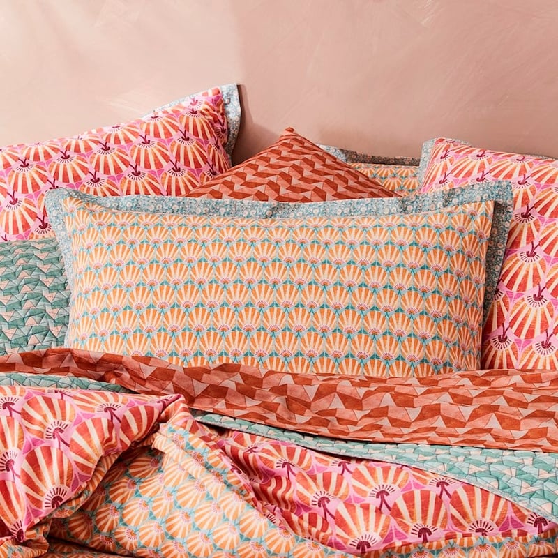 Mumbai Hot Pink Quilt Cover Set + Separates