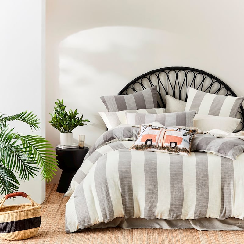 Storm Grey Quilt Cover Set + Separates