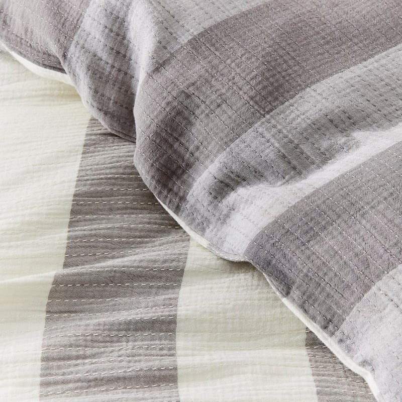 Storm Grey Quilt Cover Set + Separates