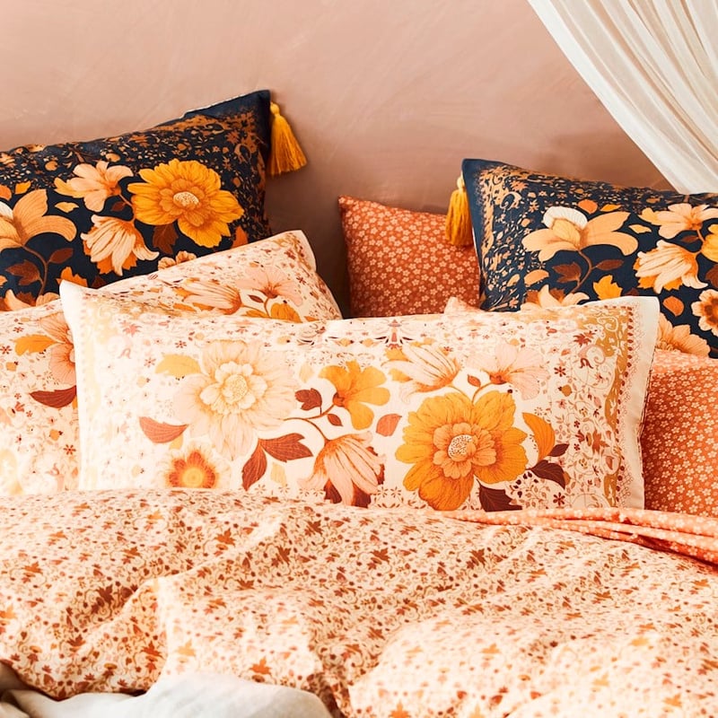 Wandering Folk Dawn Floral Sunset Quilt Cover Set + Separates