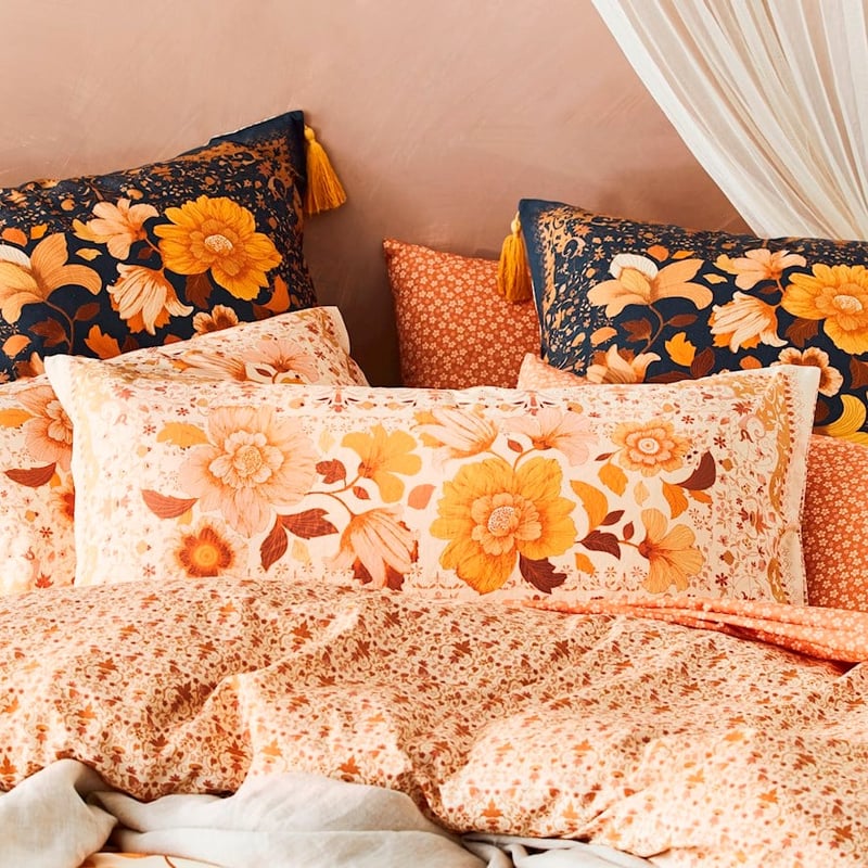 Wandering Folk Dawn Floral Sunset Quilt Cover Set + Separates