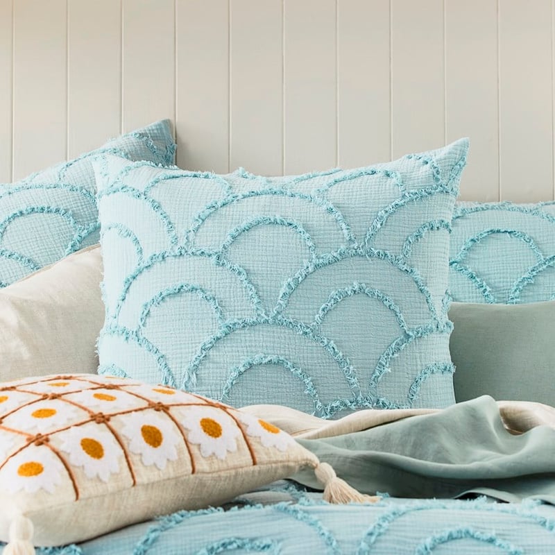 Sachi Aqua Mist Quilt Cover Separates