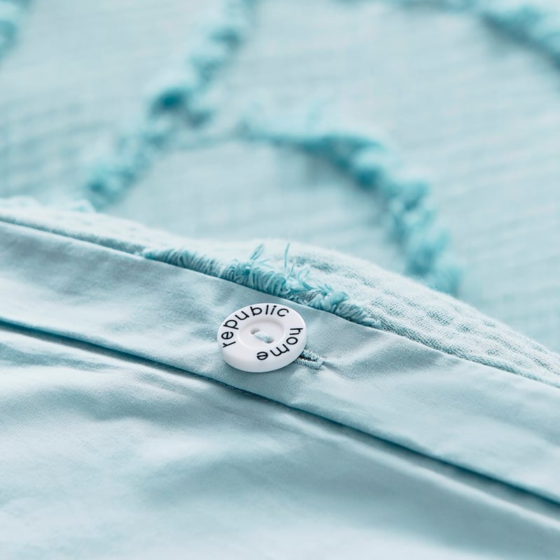 Sachi Aqua Mist Quilt Cover Separates