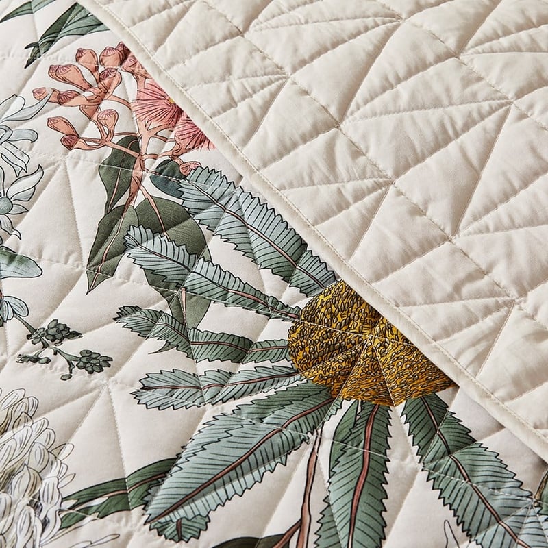 Dusk Bushlands Quilted Coverlet Separates