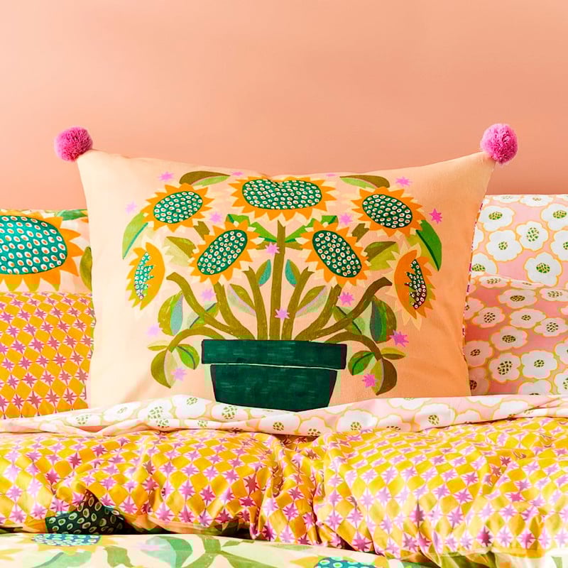 Togetherness Sunchaser Peach Quilt Cover Set + Separates