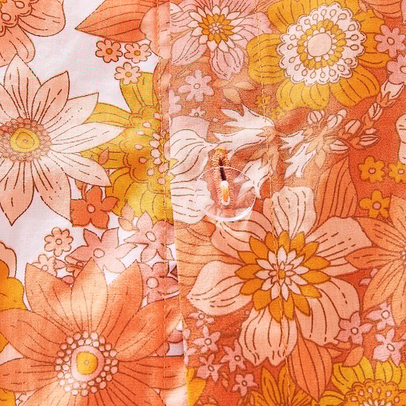 Cynthia Floral Golden Quilt Cover Set + Separates