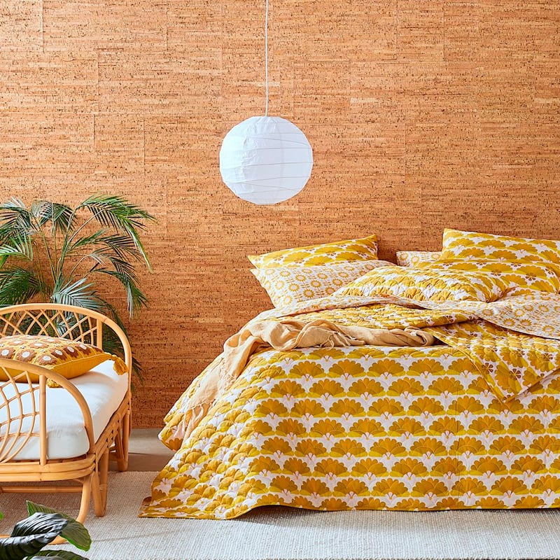 Martha Golden Quilted Coverlet Separates