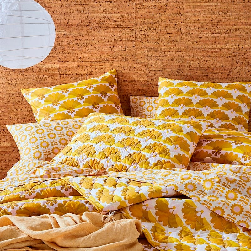 Martha Golden Quilted Coverlet Separates