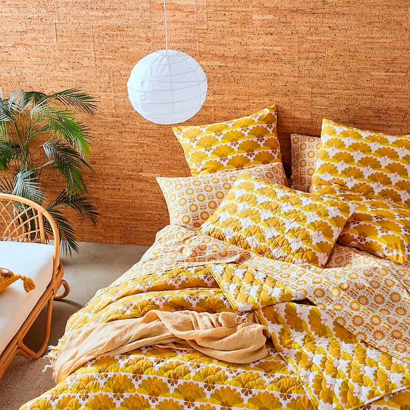 Martha Golden Quilted Coverlet Separates