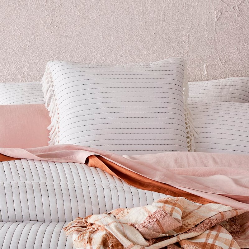 Victoria Off White Quilted Quilt Cover Separates
