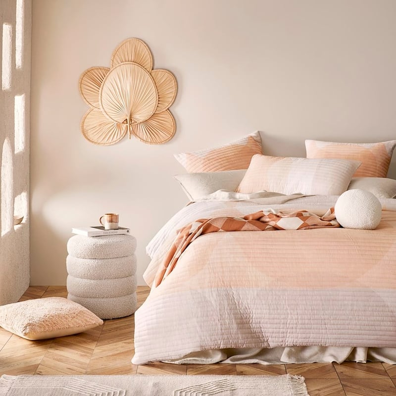 Autumn Moon Earth Quilted Quilt Cover Separates