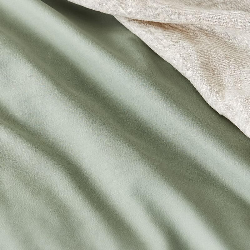 600TC Bamboo Cotton Pistachio Quilt Cover Separates