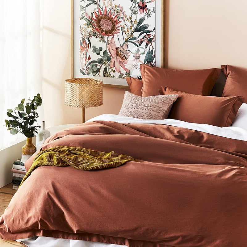 600TC Bamboo Cotton Sunset Quilt Cover Separates